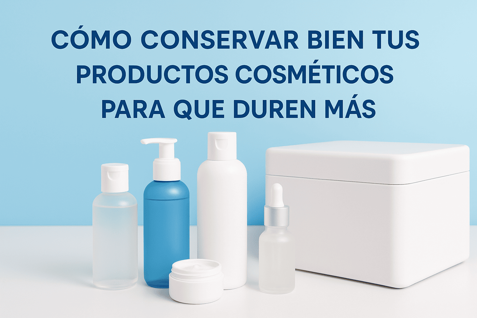 Cómo conservar correctamente tus productos cosméticos para que duren más tiempo.