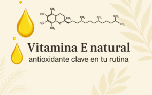 Vitamina E natural, antioxidante esencial en cosmética facial – Markosmetics
