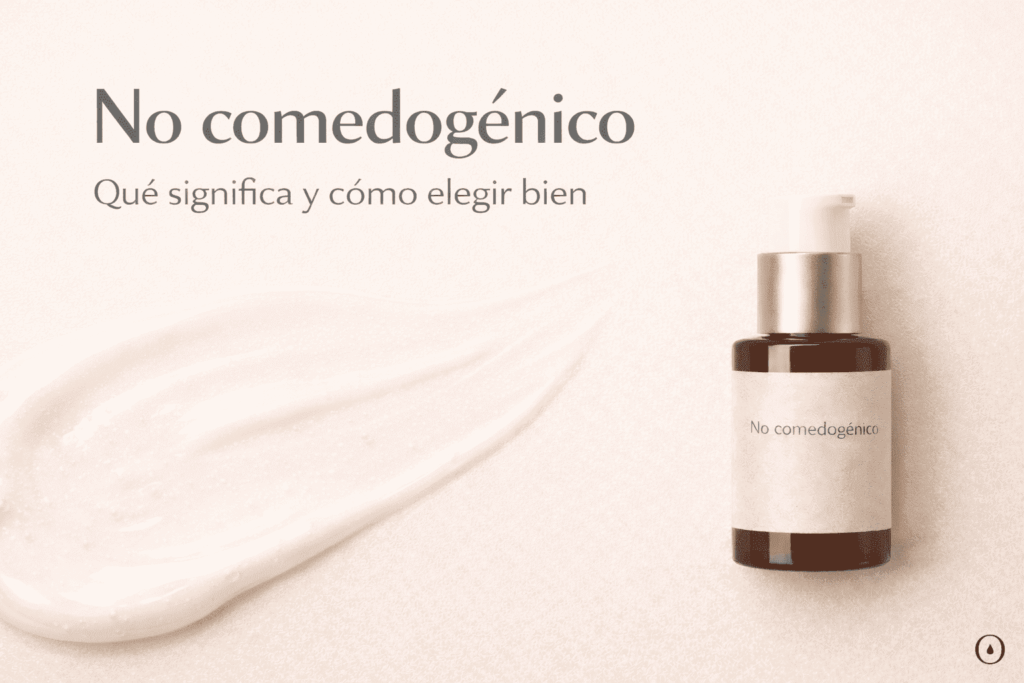 No comedogénico: qué significa y cómo elegir productos adecuados para tu piel