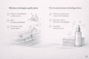 Biotecnología y formulaciones inteligentes en la cosmética del futuro