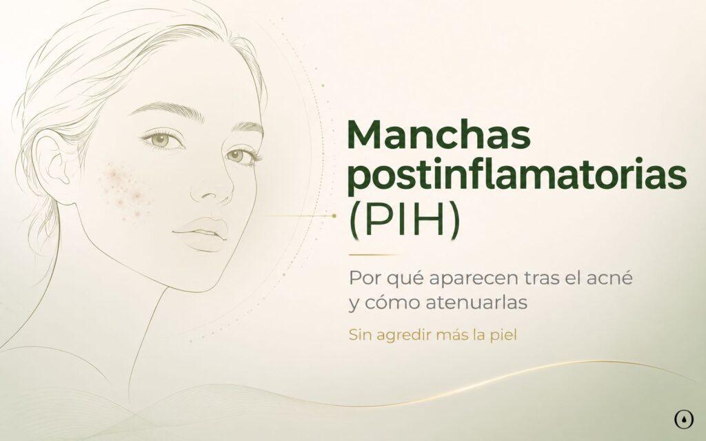 Manchas postinflamatorias acné PIH y cómo atenuarlas sin agredir la piel