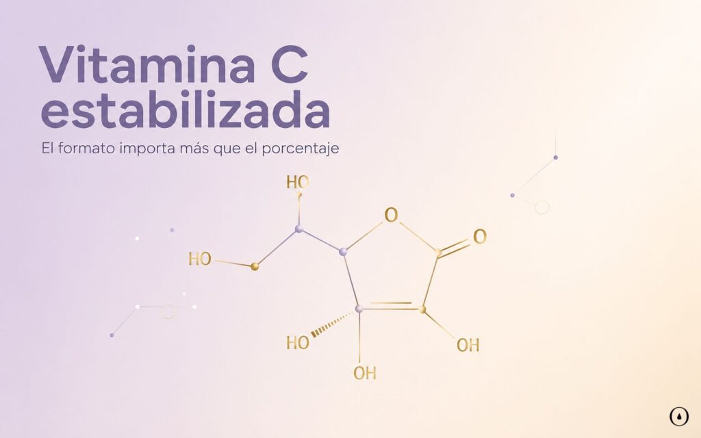 Portada sobre vitamina C estabilizada en cosmética y la importancia del formato frente al porcentaje