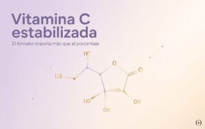 Portada sobre vitamina C estabilizada en cosmética y la importancia del formato frente al porcentaje